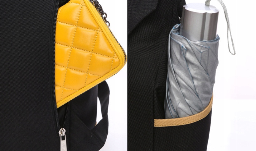 Plecak Miejski Szkolny Kieszonki Solidny - 60% na otwarcie sklepu - obrazek 6