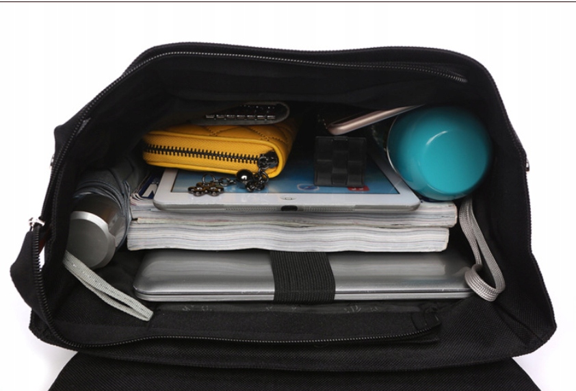 Plecak Miejski Szkolny Kieszonki Solidny - 60% na otwarcie sklepu - obrazek 7