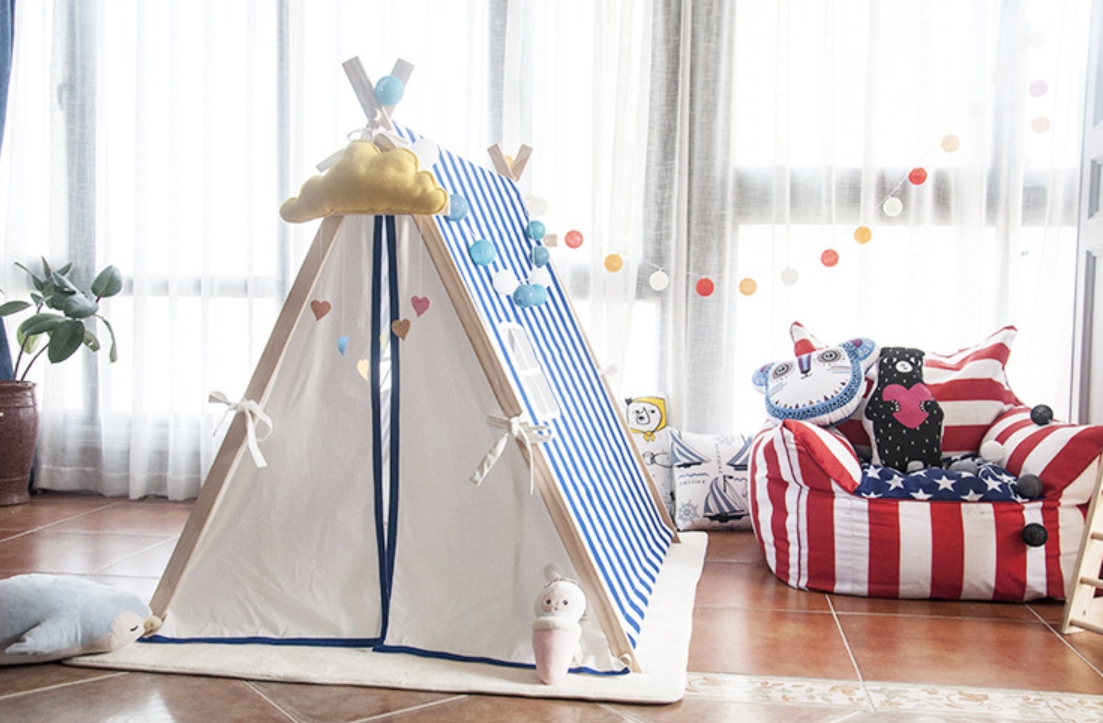 Namiot Tipi dla dziecka 120 cm do domu, działke - obrazek 6