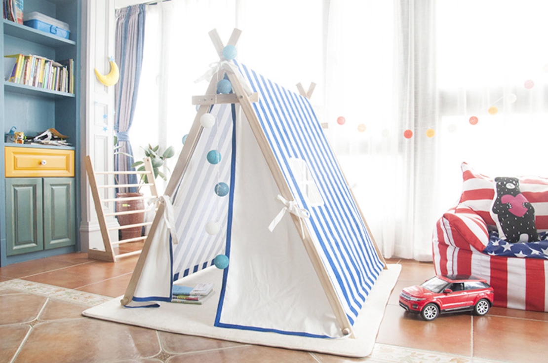 Namiot dla dziecka Tipi 120 cm do domu, działkę - obrazek 9