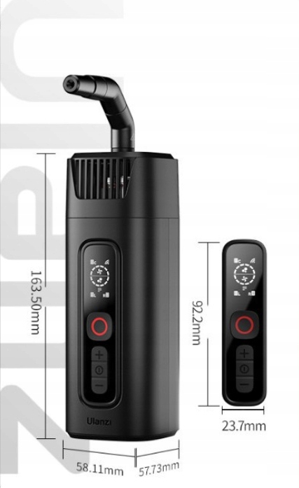 Generator dymu Ulanzi FM01 z Pilotem Etui Wytwornica dymu do zdjęć, filmów - obrazek 4