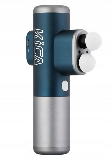 Masażer wibracyjny FeiyuTech KiCA 3 + Etui + 6 końcówek masujących Blue - obrazek 4