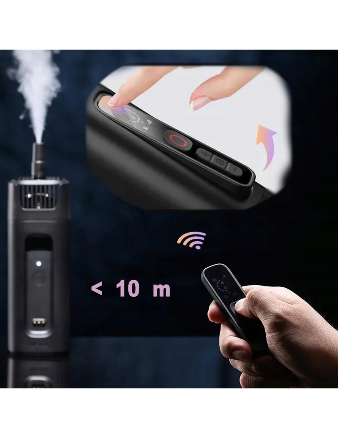 Generator dymu Ulanzi FM01 z Pilotem Etui Wytwornica dymu do zdjęć, filmów - obrazek 7