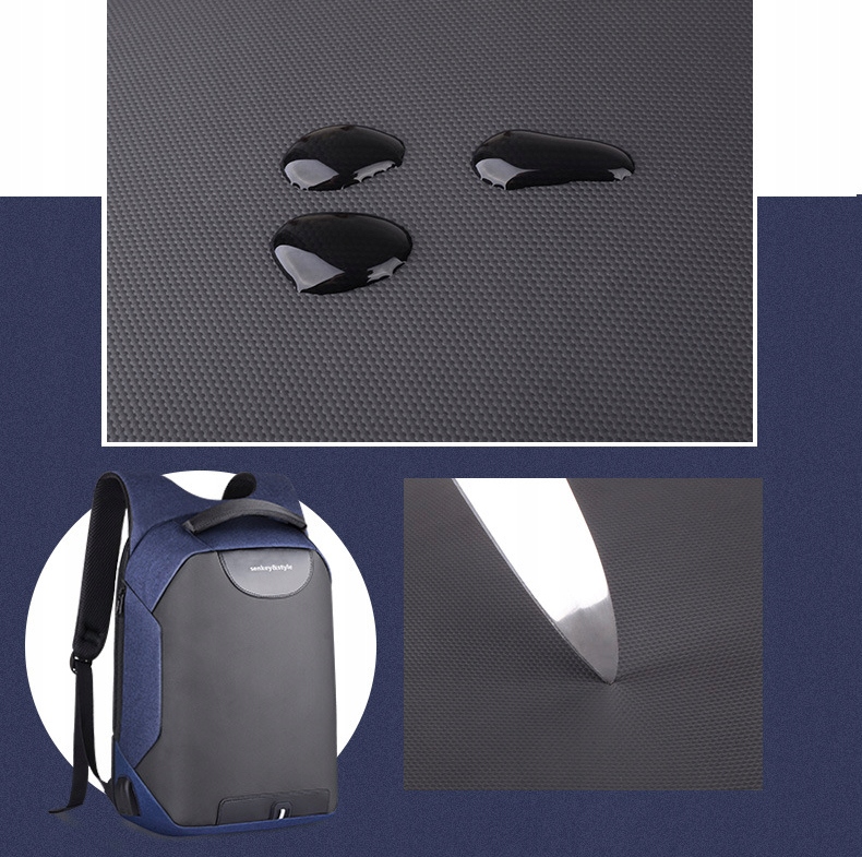 Plecak szkolny na miasto miejsce na laptopa - obrazek 9