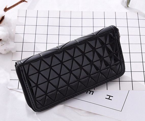 Torebka kopertówka klasyczna czarna- biznes woman - obrazek 4