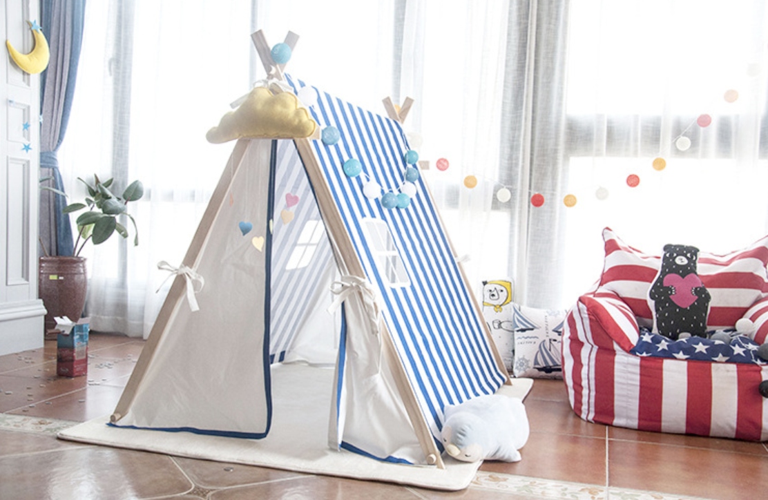 Namiot dla dziecka Tipi 120 cm do domu, działkę - obrazek 5