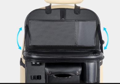 Organizer samochodowy na fotel 4 x USB uchwyt na tablet - obrazek 9