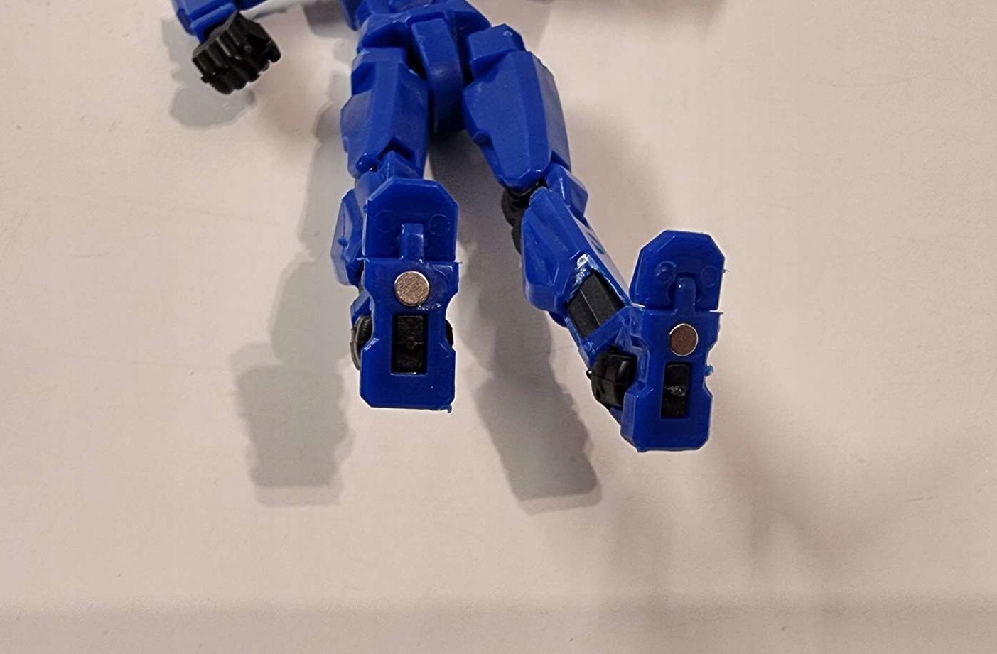 Mini Figurka Mini Legendy +pakiety broni+stojak Magnesy w nogach niebieski - obrazek 10