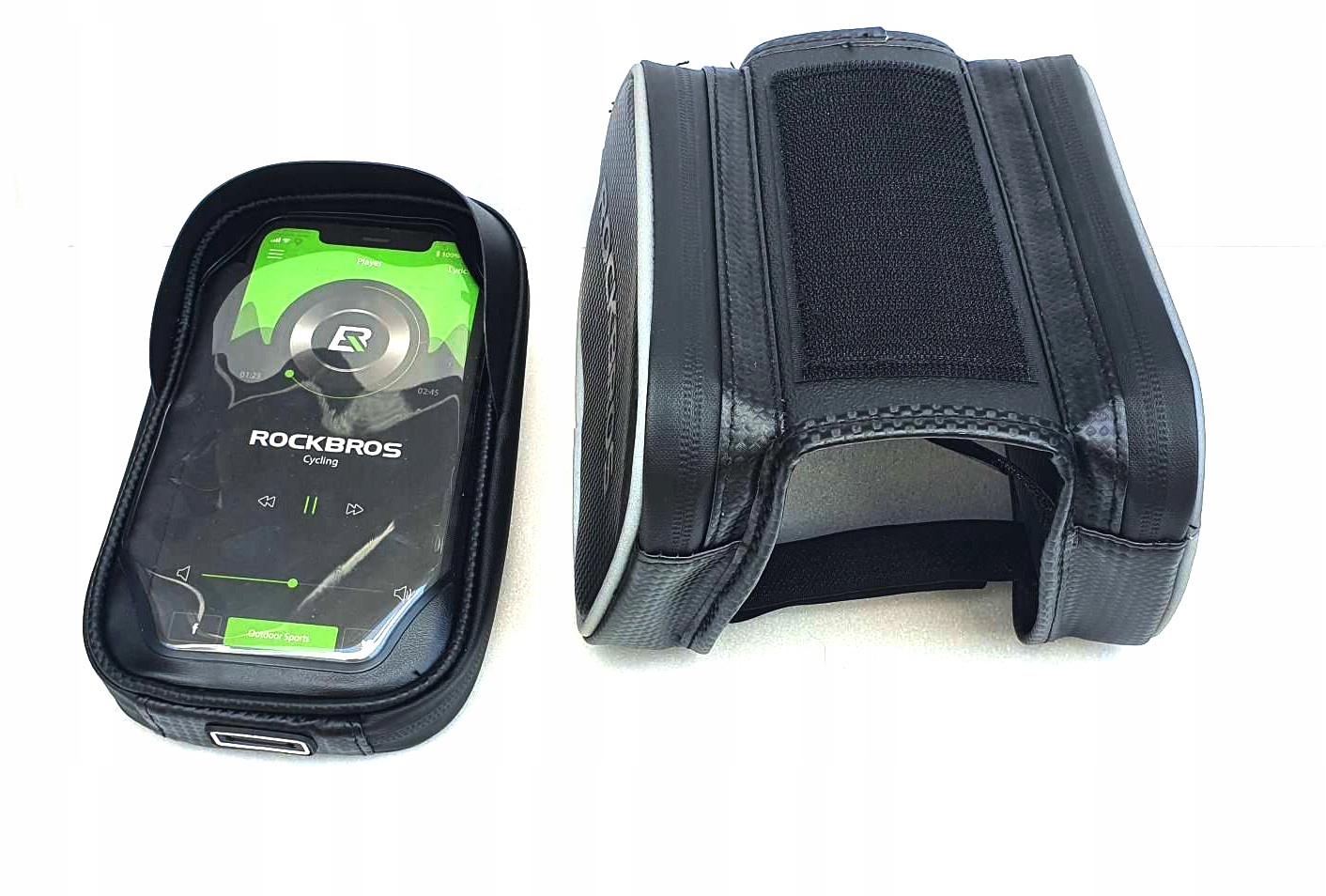Sakwa 3 komorowa uchwyt na telefon ROCKBROS - obrazek 6