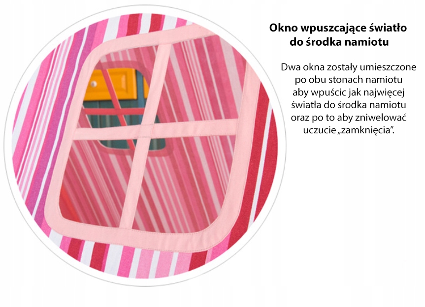 Namiot Tipi dla dziecka 120 cm do domu, działke - obrazek 12