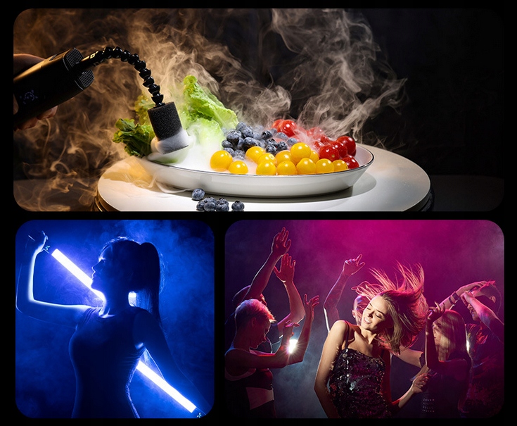 Generator dymu Ulanzi FM01 z Pilotem Etui Wytwornica dymu do zdjęć, filmów - obrazek 5