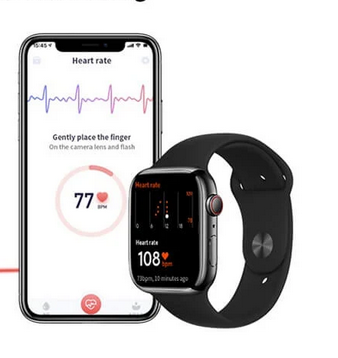 Smartwatch H33 Pro Max 7+1 Watch9 rozmowy bluetooth 7 pasków ip67 silver - obrazek 9