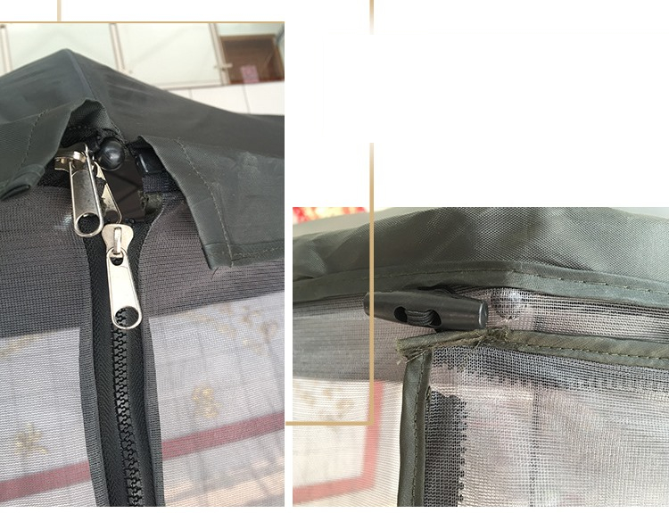 Parasol wędkarski + boki Montiago 220 cm bateria solarna powerbank - obrazek 7