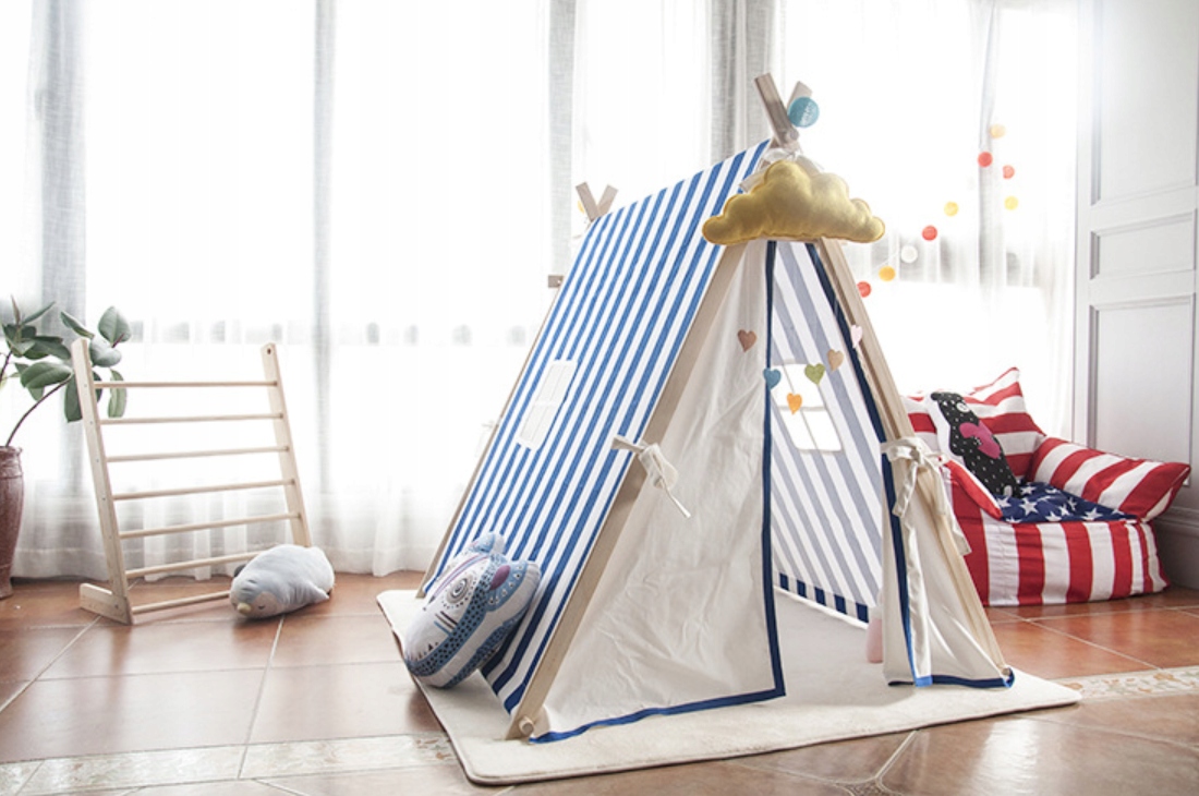 Namiot dla dziecka Tipi 120 cm do domu, działkę - obrazek 8