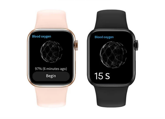 Smartwatch H33 Pro Max 7+1 Watch9 rozmowy bluetooth 7 pasków ip67 silver - obrazek 4