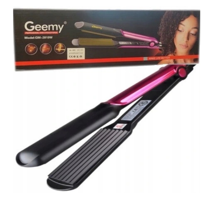 Karbownica do włosów ceramiczna Pro jonizacja Geemy GM-2819