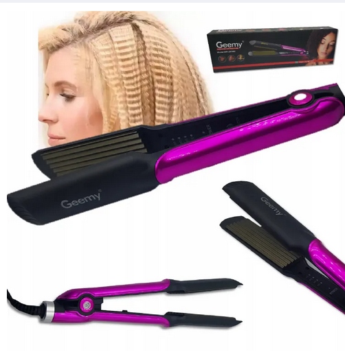 Karbownica do włosów ceramiczna Pro jonizacja Geemy GM-2819 - obrazek 3